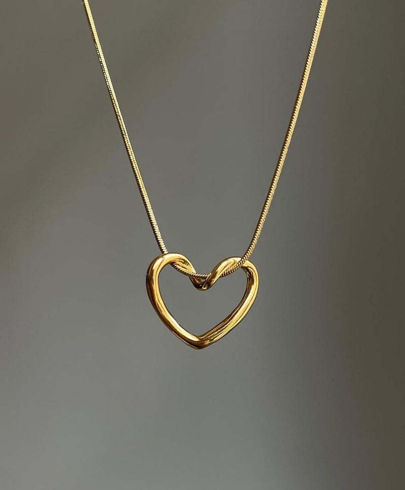 Heart Knot Necklace