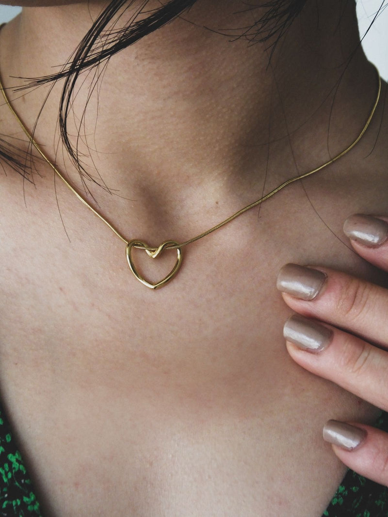 Heart Knot Necklace