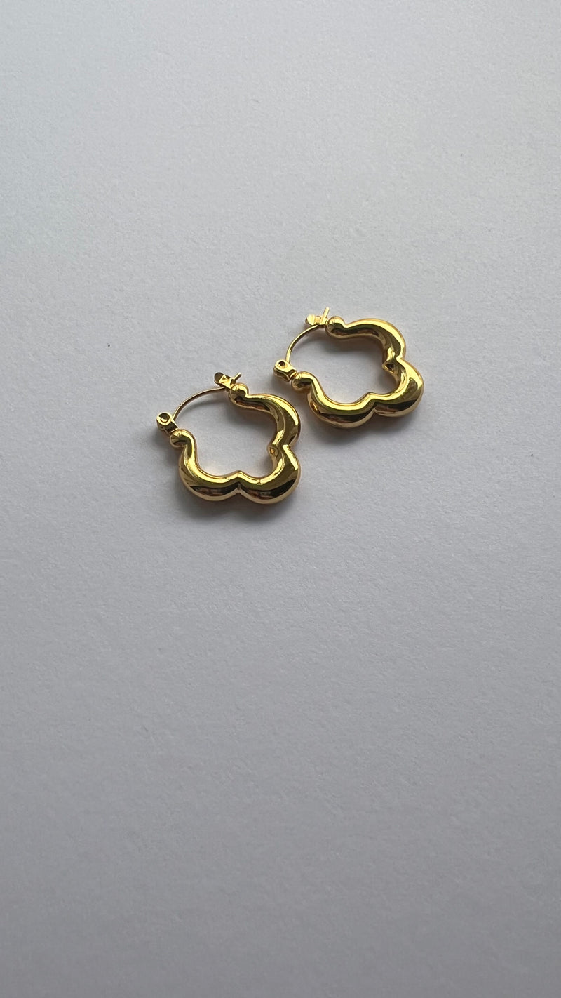Gold Hoop Earrings