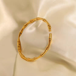 Golden Bamboo Bracelet Handcuff