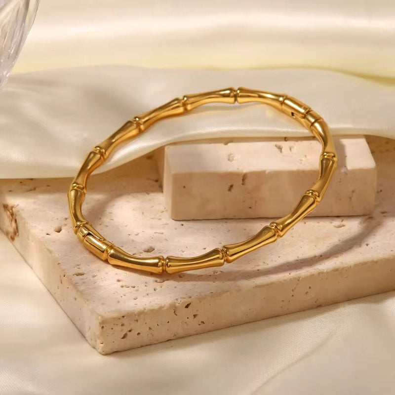Golden Bamboo Bracelet Handcuff