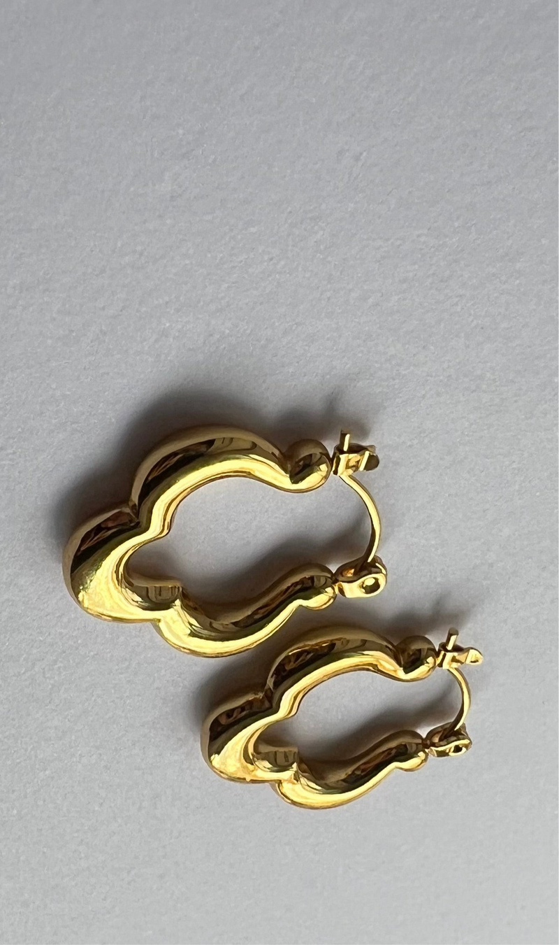 Gold Hoop Earrings