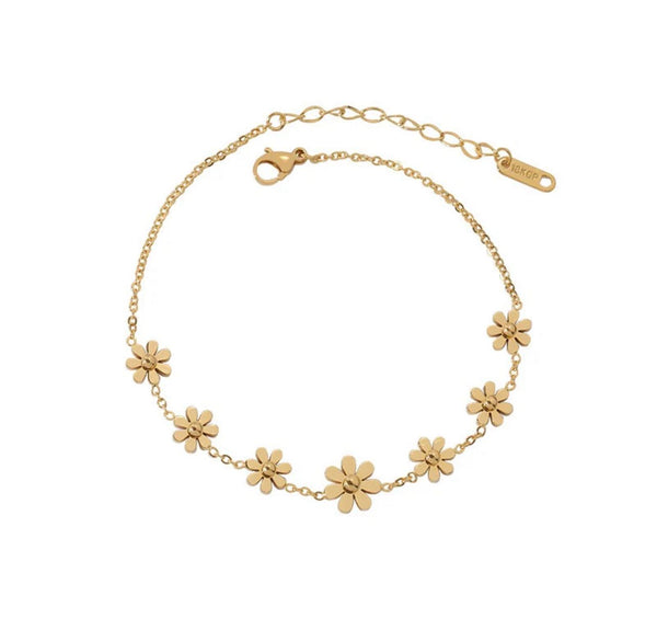 Floral symphony bracelet
