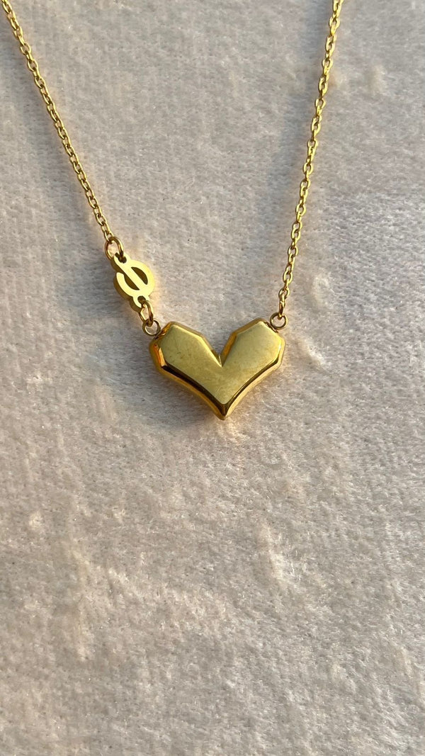 Golden Tiny Heart Pendant