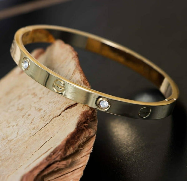 Golden Cartier Bracelet