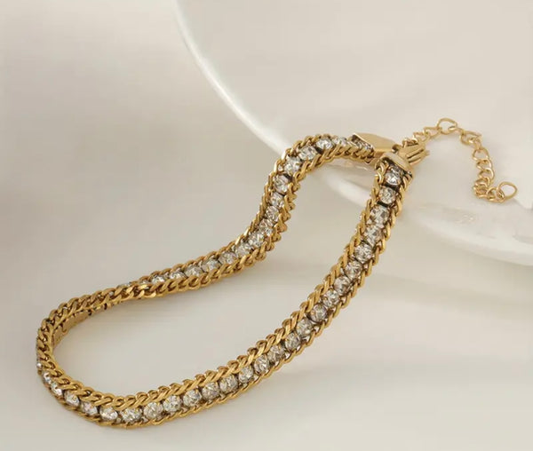 Luxe Baguette Sparkle Bracelet