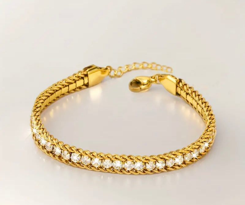 Luxe Baguette Sparkle Bracelet