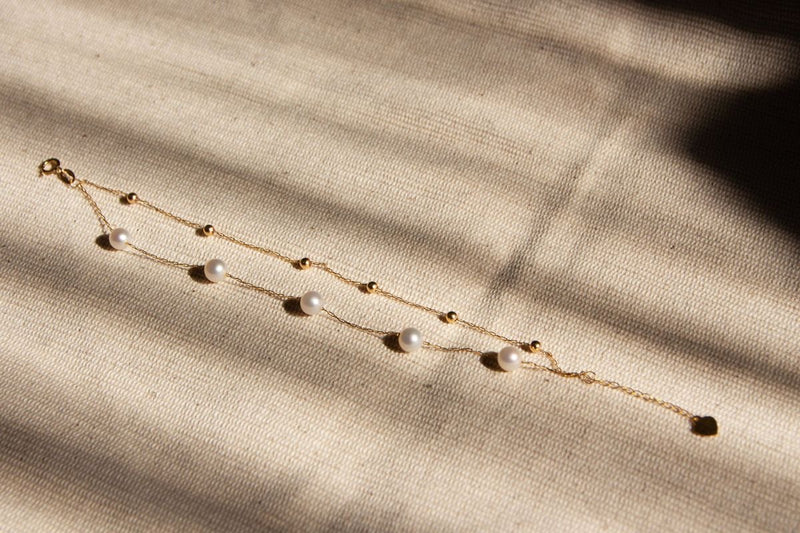 Double chain bracelet