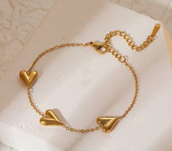 Triple Heart bracelet
