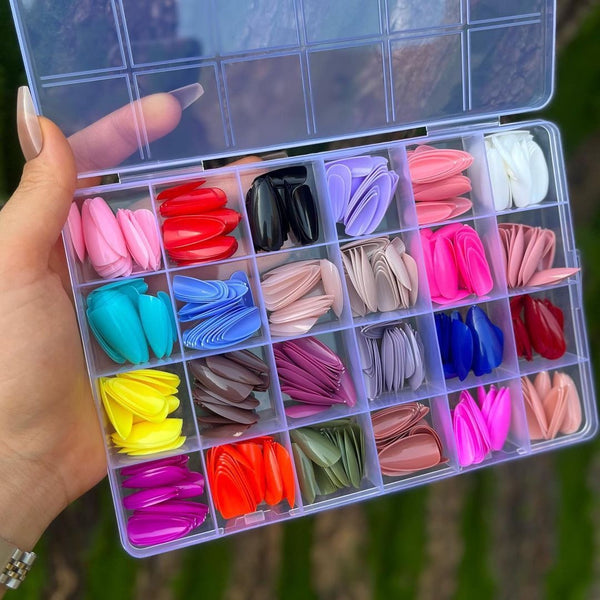 24 Colors Nails Box