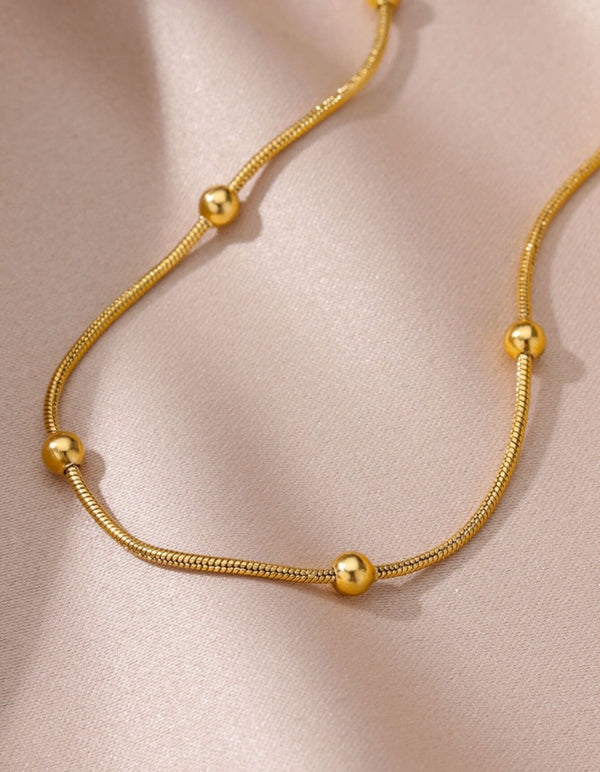 Bead chain Anklet