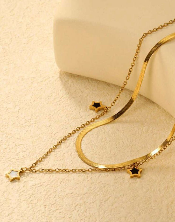 Golden Star Necklace
