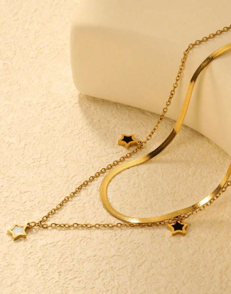 Golden Star Necklace