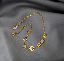 Floral symphony bracelet